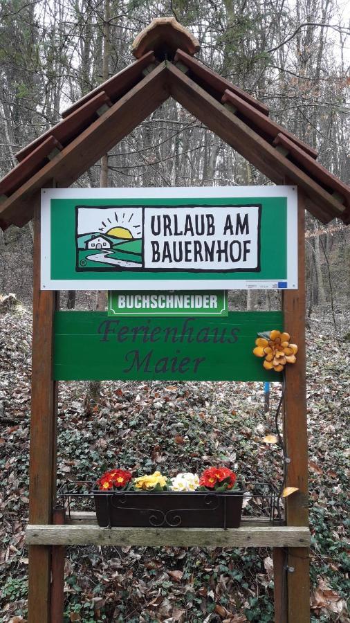 Buchschneider - Ferienhaus Maier - Landhof Schwarzautal Eksteriør billede